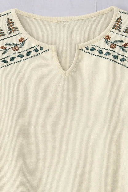 Wintertide Waffle Tee