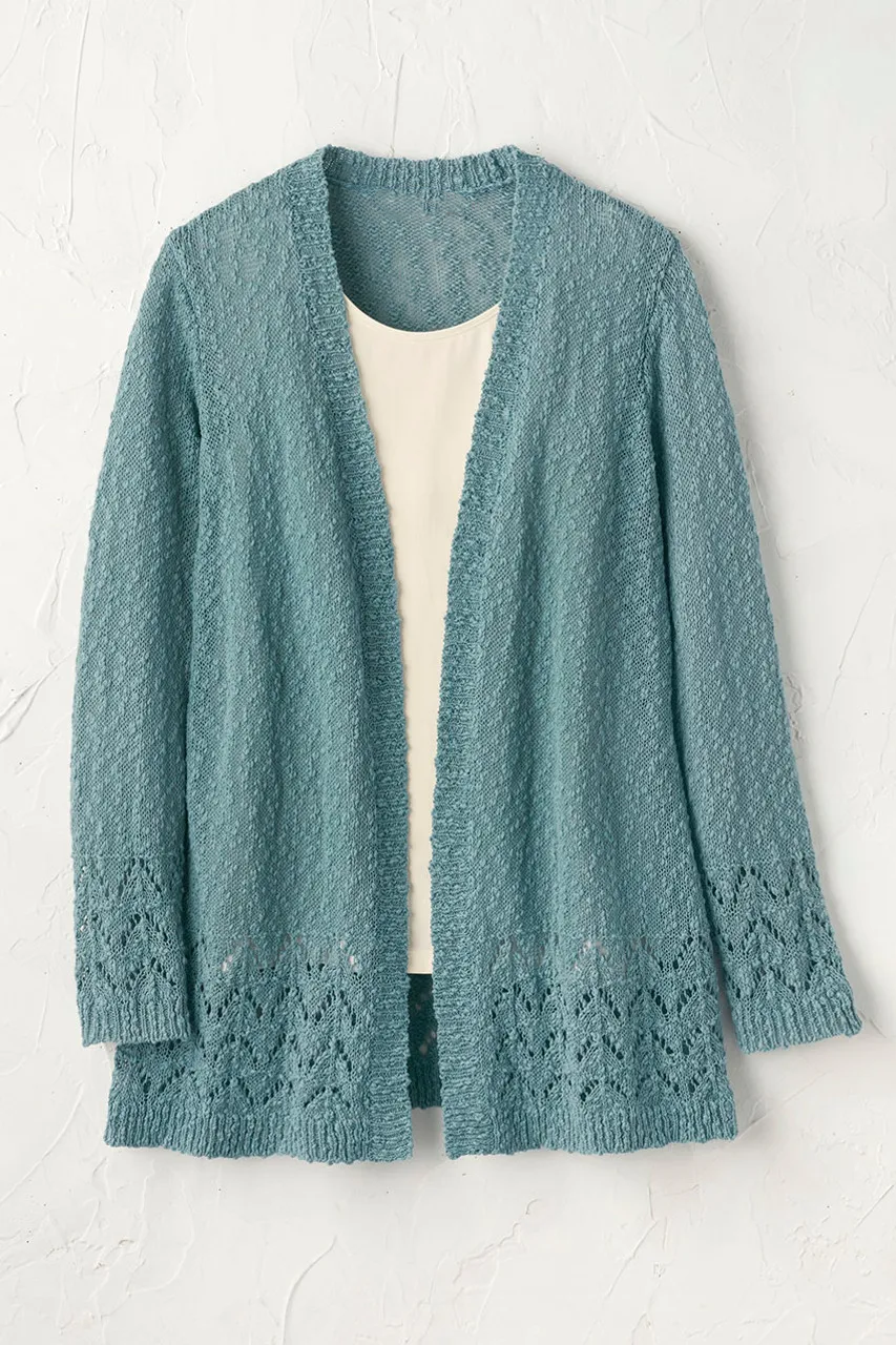 Pointelle Intrigue Cardigan
