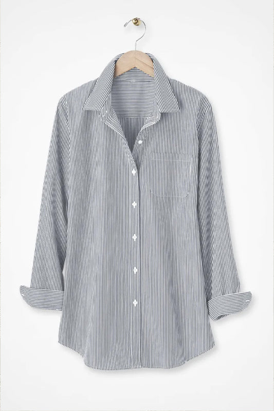 Striped Anytime No-Iron Tunic
