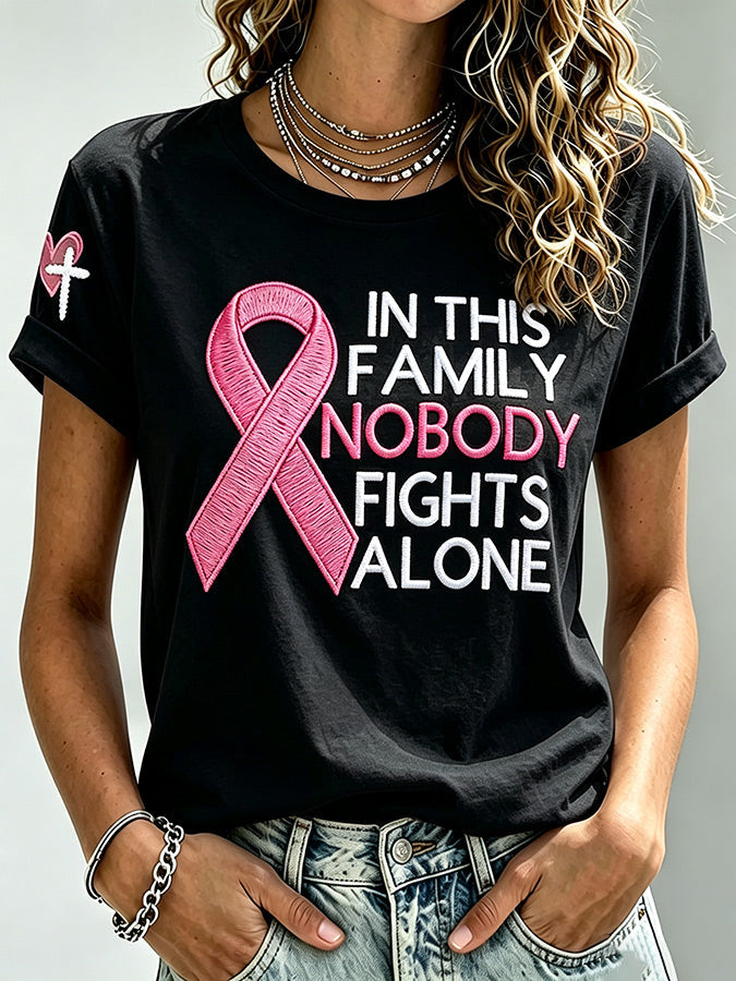 Women'S Breast Cancer Faith T-Shirt